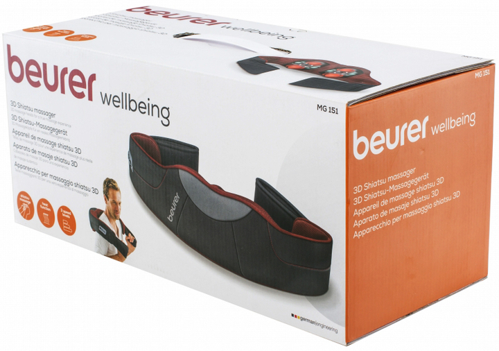 Pas do masażu Beurer MG 151 (4211125643089) - obraz 5