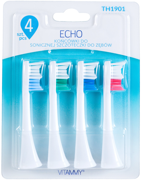 Насадки для електричної зубної щітки Vitammy Echo (5906874252529) - зображення 1