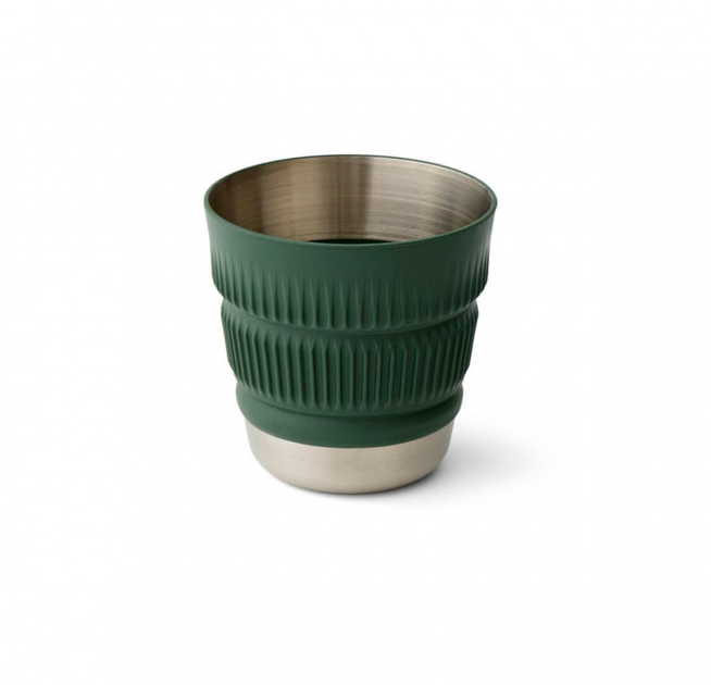 Чашка складана Sea to Summit Detour Stainless Steel Collapsible Mug, Laurel Wreath Green (STS ACK039031-052004) - Фото 1 Чашка складана Sea to Summit Detour Stainless Steel Collapsible Mug, Laurel Wreath Green (STS ACK039031-052004) - зображення 1