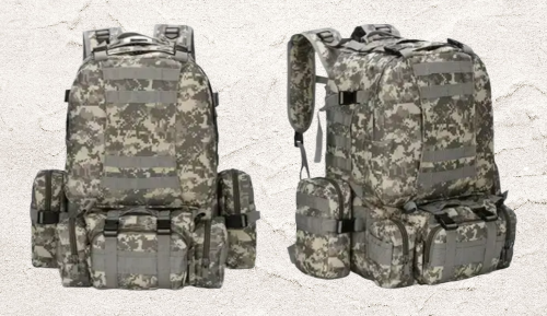 Тактический рюкзак 55L B08 Пиксель (t9538) - изображение 2