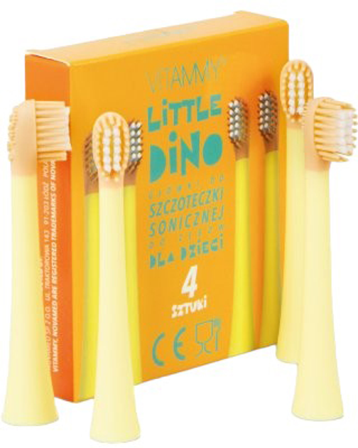 Насадка для електричної зубної щітки Vitammy Little Dino (5901793641027) - зображення 2