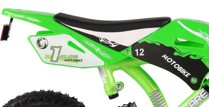 Rower dziecięcy Volare Motobike 12” Zielony (8715347612077) - obraz 6