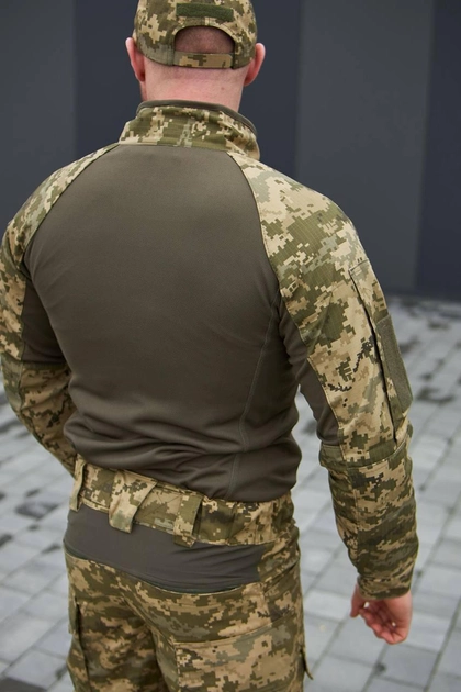 Тактична бойова сорочка UBACS (Убакс) та кепка піксель , Бойова сорочка ЗСУ 48 - зображення 2