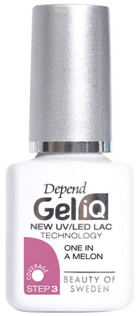 Lakier hybrydowy do paznokci Beter Depend Gel Iq Esmalte One In Melon 5 ml (0000073183310) - obraz 1