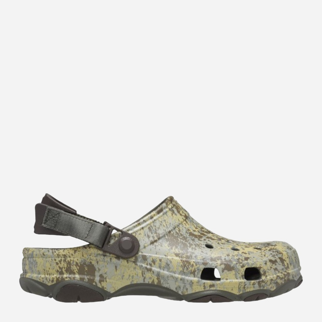 Crocsy męskie ogrodowe Crocs All Terrain Moss Clog 209206-DOMT 48-49 (M13) 31 cm Oliwkowe (196265450749) - obraz 1