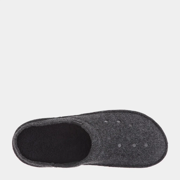 Kapcie domowe męskie Crocs Classic Slipper 203600-BKBK 43-44 (M10/W12) 28 cm Czarne (887350815788) - obraz 5