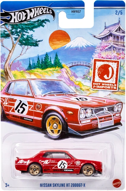 Тематическая машинка Hot Wheels Японские импортные в ассортименте