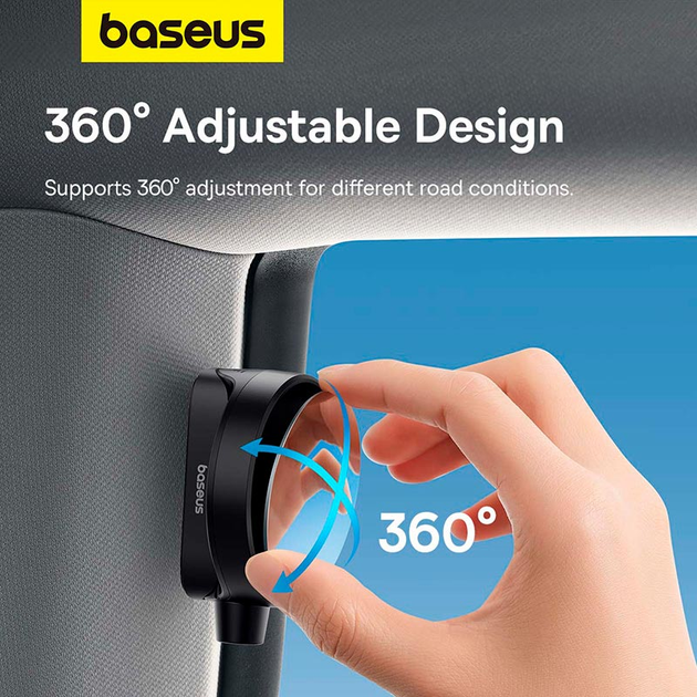Зеркало заднего вида для пассажиров Baseus SafeRide Series Backseat Rearview Mirror (1PCS) - изображение 10
