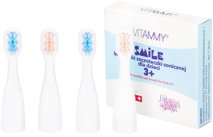 Насадка для електричної зубної щітки Vitammy Smile MiniMini+ (5901793644875) - зображення 1