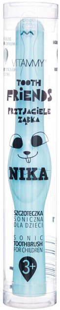 Elektryczna szczoteczka do zębów Vitammy Tooth Friends Light Blue Nika (5901793640846) - obraz 4