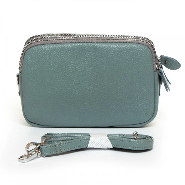 Молодежный клатч из кожи ALEX RAI BM 60061-6 blue - Фото 3 Молодежный клатч из кожи ALEX RAI BM 60061-6 blue - изображение 3