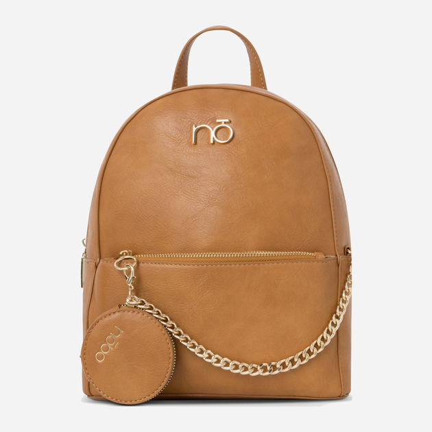 Рюкзак жіночий зі штучної шкіри Nobo NBAG-R1770-C017 Коричневий (5904619226675) - зображення 1