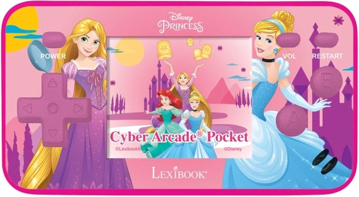 Портативна консоль Lexibook Disney Princess 150 в 1 (3380743088686) - зображення 2