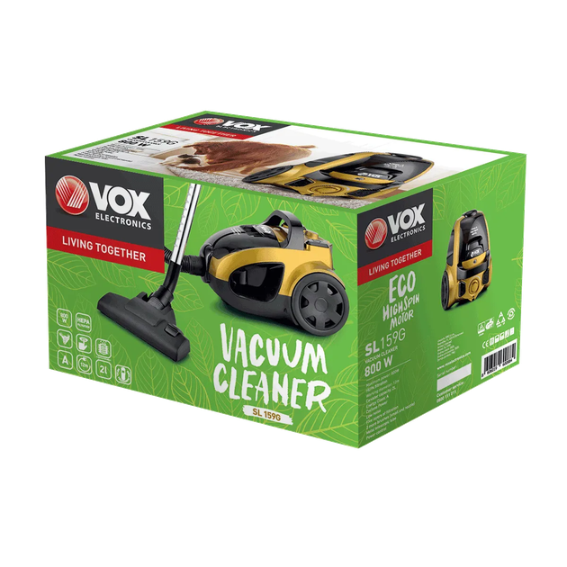 Порохотяг VOX SL159G (колба) - изображение 3