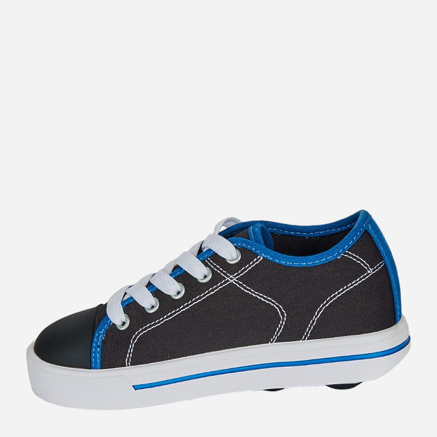 Дитячі роликові кросівки для хлопчика Heelys HLY-B2W 34 Чорні з білим і блакитним (196382475052) - зображення 3