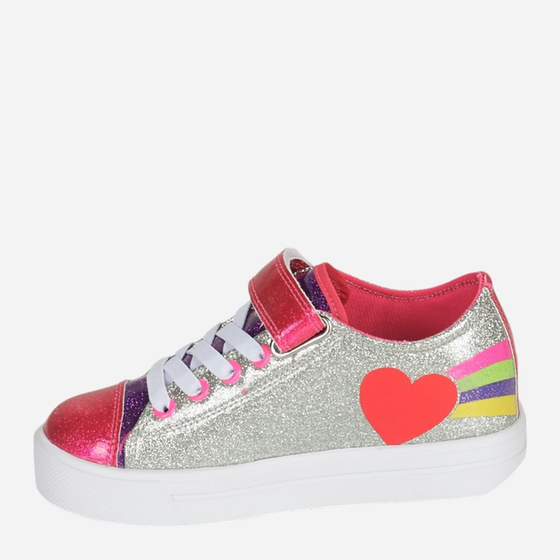 Дитячі роликові кросівки для дівчинки Heelys HLY-G2W 30 Сріблястий/Різнокольоровий (192297316374) - зображення 3