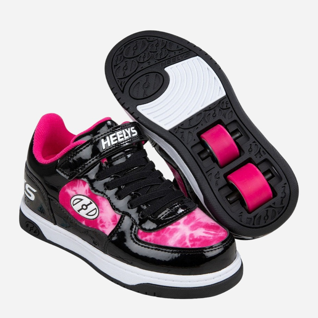 Дитячі роликові кросівки для дівчинки Heelys HLY-G2W 32 Чорний/Рожевий/Білий (196382527072) - зображення 2