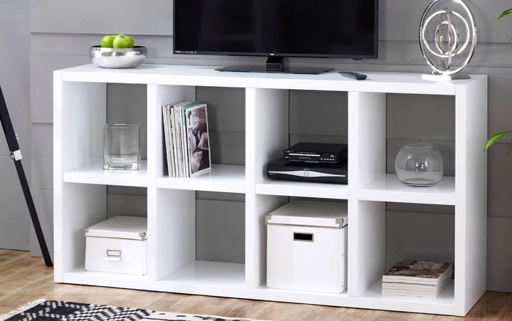 Стелаж KALLAX 77x147 см IKEA 802.758.87 білий – купить онлайн на