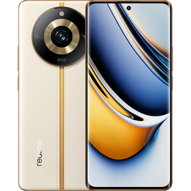 Смартфон Realme 11 Pro Plus 12/256GB Sunrise Beige (China) - Фото 1 Смартфон Realme 11 Pro Plus 12/256GB Sunrise Beige (China) - изображение 1