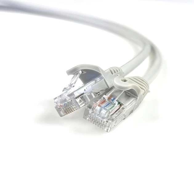 Кабель Ethernet LAN Cat 5E "HX" Білий RJ-45 провід для роутера 20 м + USB WI-FI Адаптер WF-2\LV-UW10-2DB (VS7178TOP2) - изображение 2