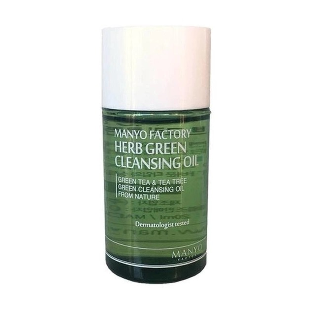 Olejek hydrofilowy z ekstraktem ziołowym Manyo Factory Herb Green Cleansing Oil 25 ml  (8809656961213) - obraz 1