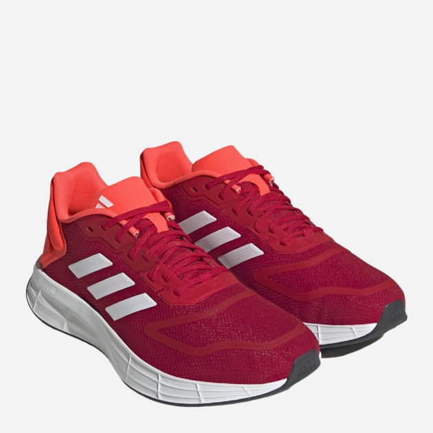 Buty do biegania męskie adidas Duramo 10 HP2382 45.5 Czerwone (4066748889457) - obraz 2