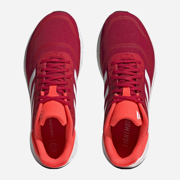 Чоловічі кросівки для бігу adidas Duramo 10 HP2382 45.5 Червоні (4066748889457) - зображення 5