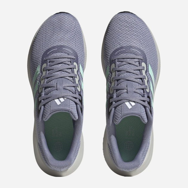 Чоловічі кросівки для бігу adidas Runfalcon 3.0 HQ1472 46 Фіолетові (4066748233755) - зображення 5