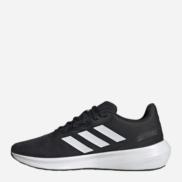 Чоловічі кросівки для бігу Adidas Runfalcon 3.0 HQ3790 44 Чорні (4066748226108) - зображення 2