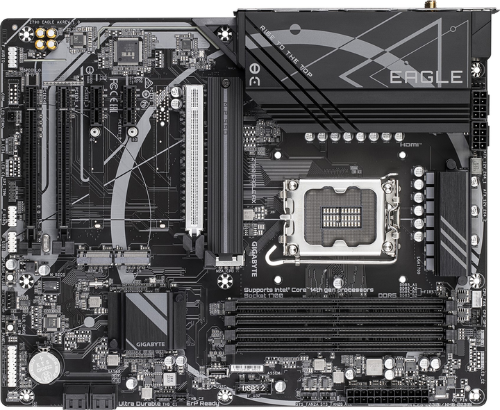 Материнська плата Gigabyte Z790 EAGLE AX (s1700, Intel Z790, PCI-Ex16) - зображення 3