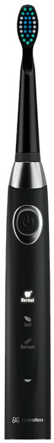 Elektryczna szczoteczka do zębów Meriden Sonic+ Smart Black (5907222354032) - obraz 4