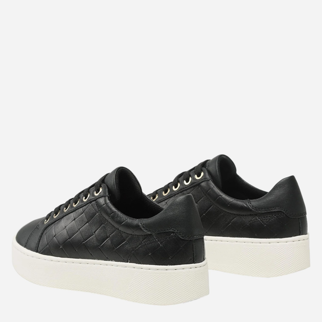 Sneakersy damskie na platformie Geox D35QXC04785 40 (7UK) 26 cm Czarne (8056206039995) - obraz 3