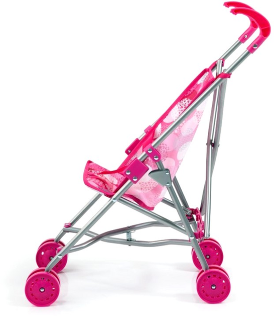Прогулянкова коляска для ляльки Bayer Buggy Dolls 55 см Pink (4003336305418) - зображення 3