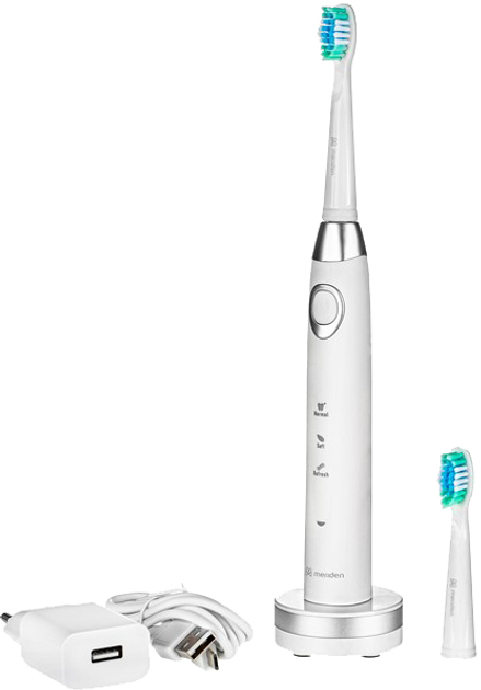 Elektryczna szczoteczka do zębów Meriden Sonic+ Smart White (5907222354025) - obraz 3