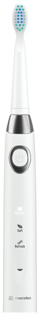 Elektryczna szczoteczka do zębów Meriden Sonic+ Smart White (5907222354025) - obraz 4