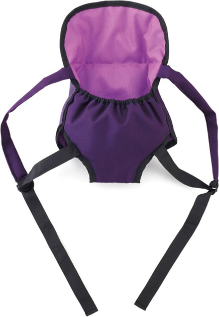 Zestaw Bayer Trendy Wózek głęboki + łóżeczko + nosidełko z akcesoriami 70 cm Purple (4003336409246) - obraz 6
