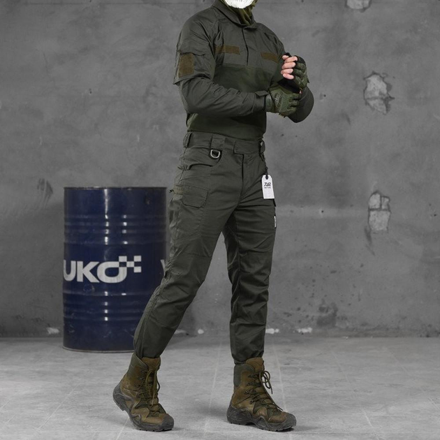 Мужской костюм "7.62 tactical Minnesota" рип-стоп убакс + штаны олива размер 3XL - изображение 2