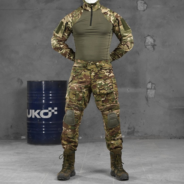 Мужской костюм COMBAT G3 рип-стоп убакс + штаны мультикам размер XL - изображение 1