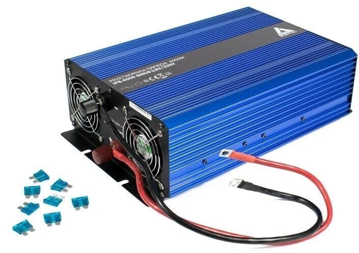 Przetwornica samochodowa AZO Digital IPS-4000S SINUS 4000W czysta sinusoida 12-230V DC-AC (5903332566105) - obraz 6