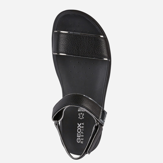 Sandały damskie na platformie Geox D25SZB046BN 41 (7.5UK) 26.7 cm Czarne (8050036582591) - obraz 5