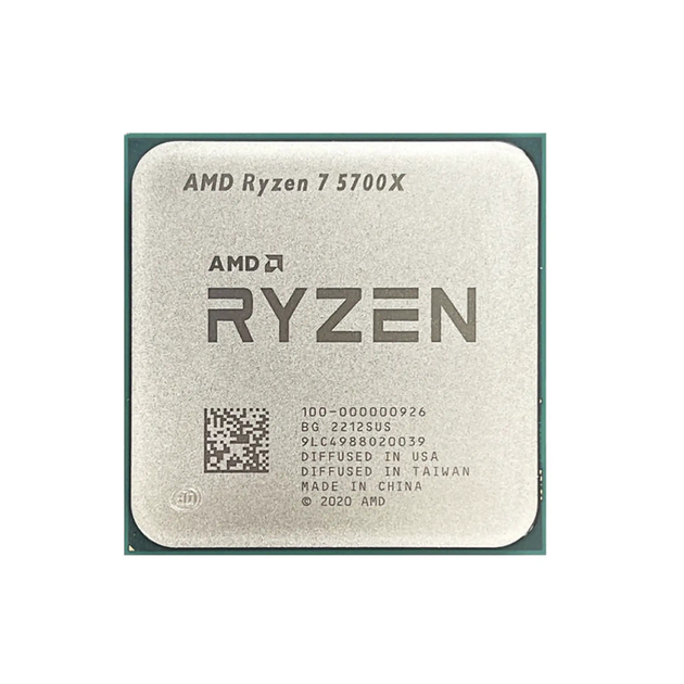 Процесор AMD Ryzen 7 5700X (8C/16T, 3.4-4.6GHz, 36MB,65W,AM4