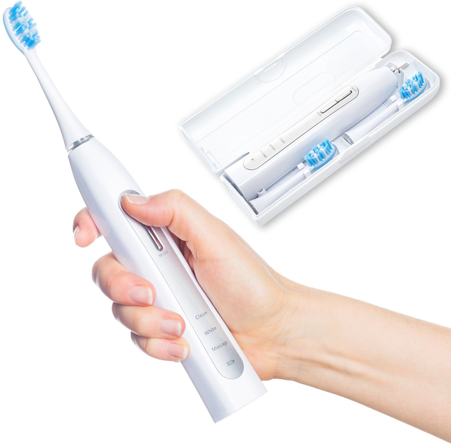 Elektryczna szczoteczka do zębów Vitammy Pearl+ White (5906874252635) - obraz 5
