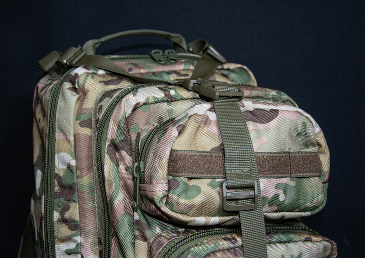 Штурмовий рюкзак Кіраса на 35 літрів кордура мультикам 941 - зображення 2
