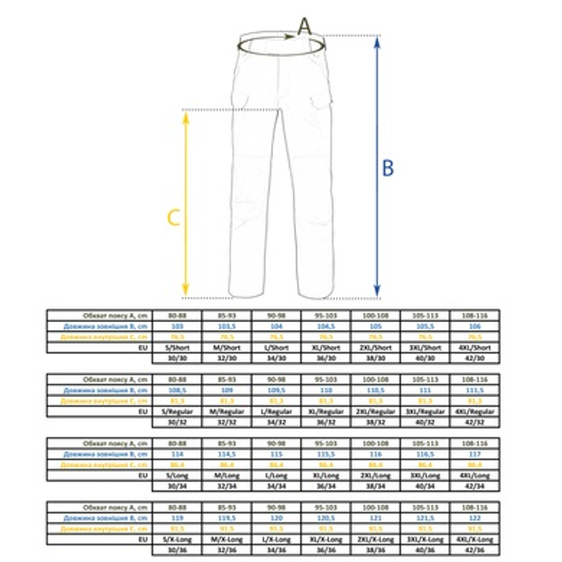 Штаны w30/l32 versastretch tactical pants outdoor olive helikon-tex - изображение 2