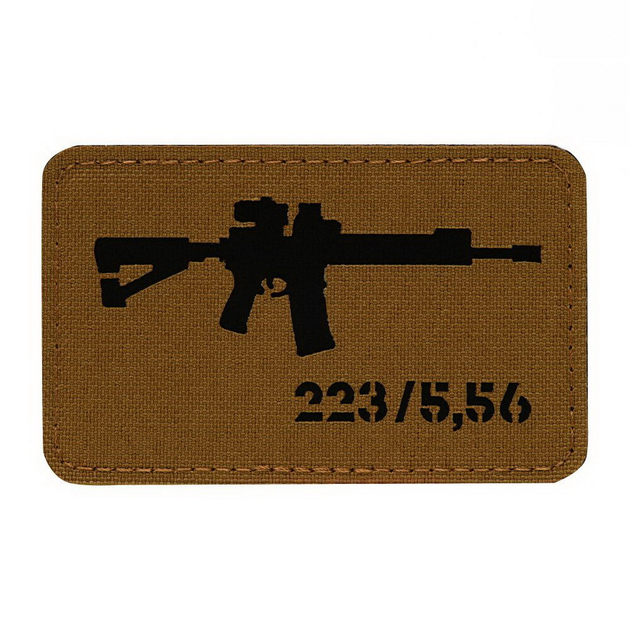 Нашивка M-Tac AR-15 223/5,56 Laser Cut 2000000010120 - зображення 1