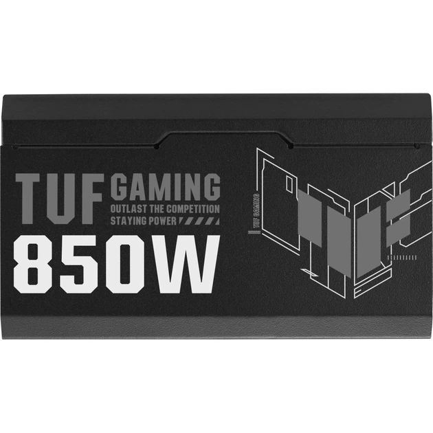 Блок питания ASUS 850W TUF-GAMING-850G PCIE5 Gold (90YE00S2-B0NA00) - Фото 3 Блок питания ASUS 850W TUF-GAMING-850G PCIE5 Gold (90YE00S2-B0NA00) - изображение 3