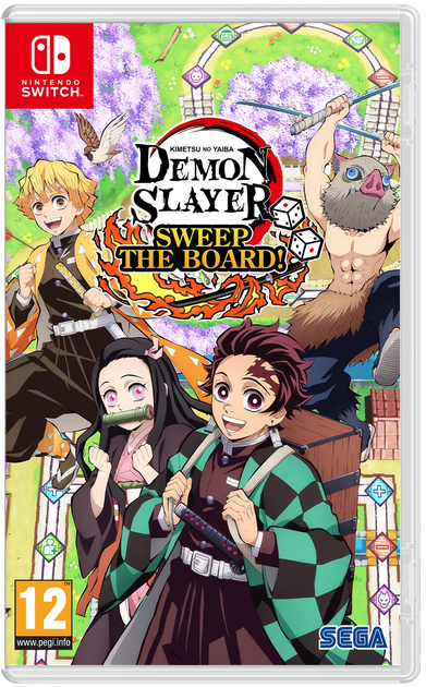 Gra na Nintendo Switch: Demon Slayer: Kimetsu no Yaiba - Sweep the Board! (Kartridż) (5055277053179) - obraz 1