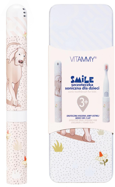 Elektryczna szczoteczka do zębów Vitammy Smile Pies (5901793642192) - obraz 1