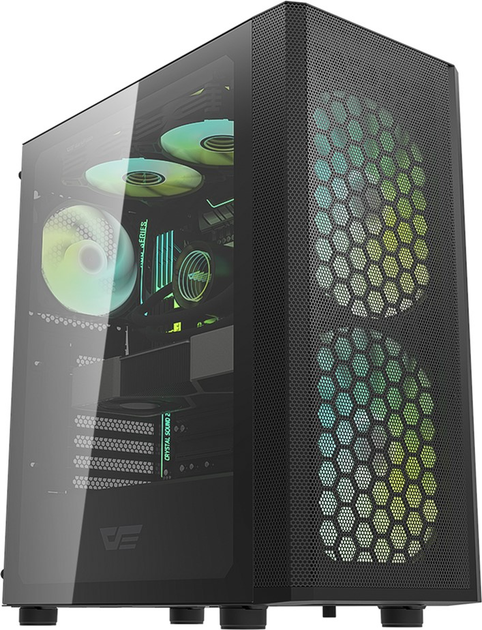 Корпус DarkFlash DK360 Black - зображення 1