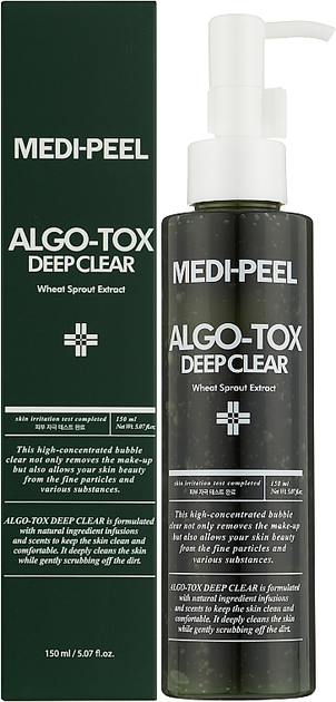 Пінка для вмивання Medi-Peel Algo-Tox Deep Clear 150 мл (8809409342887) - зображення 1